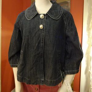 NEW w Tags Denim Jacket Adorable for Spring Size M
